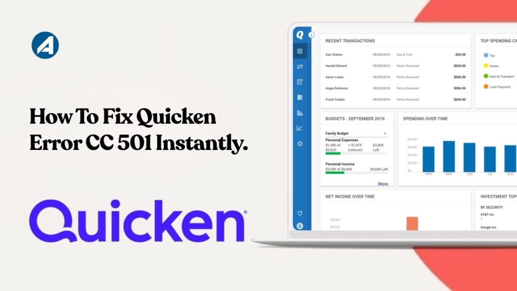 How To Fix Quicken Error CC 501 Instantly