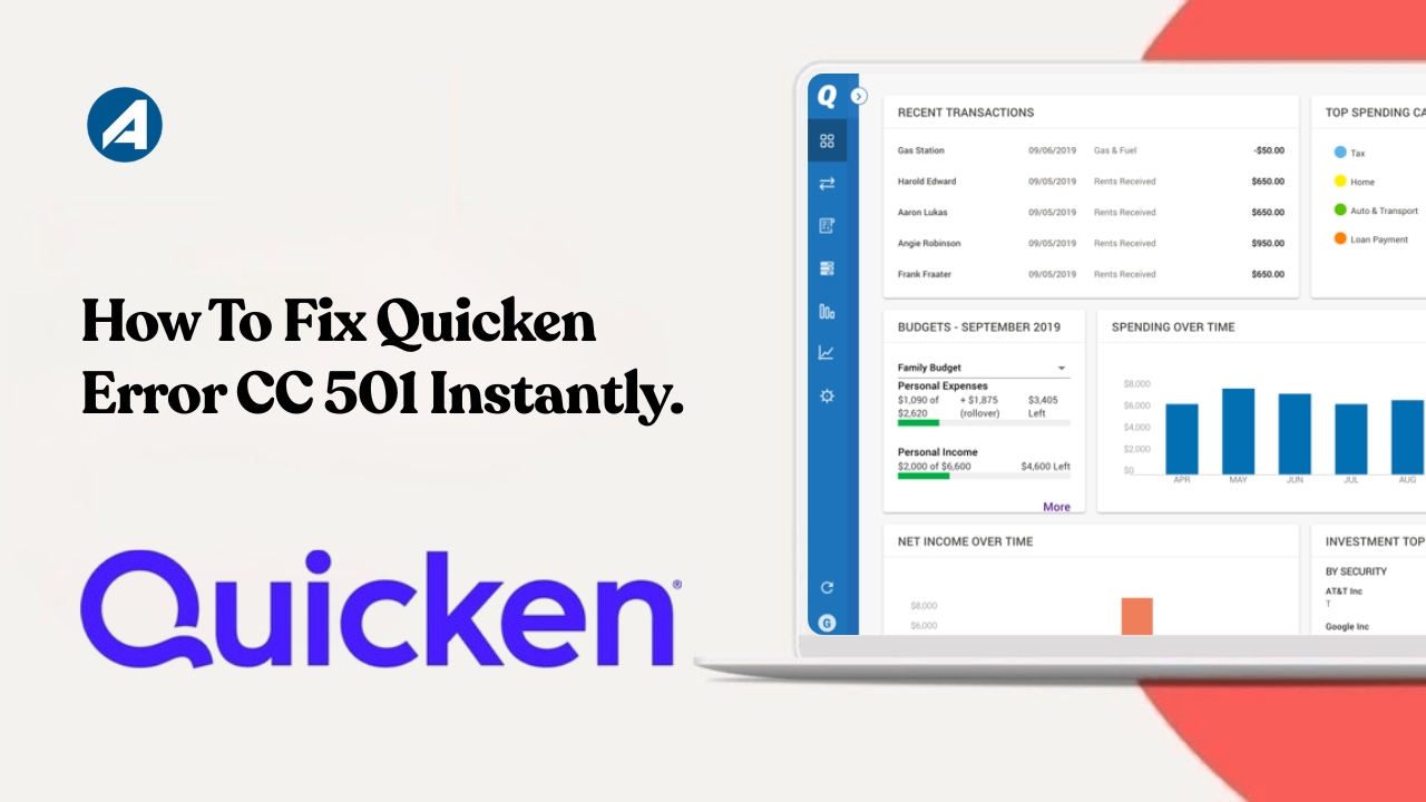 How To Fix Quicken Error CC 501 Instantly
