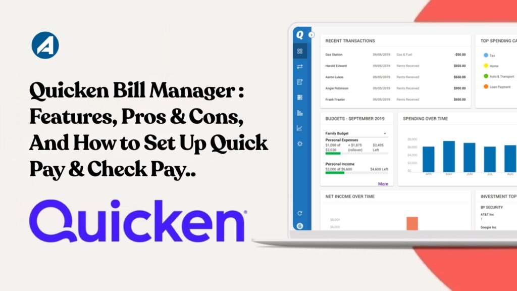 Quicken Bill Manager